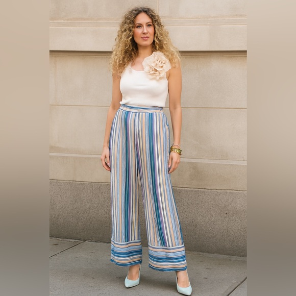 Ashley Stewart Pants - Ashley Stewart Plus Size Wide Leg Pants • Retro Revival + Coastal Cowgirl Vibes